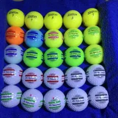 ゴルフボール　ロストボール　25個　トブンダ