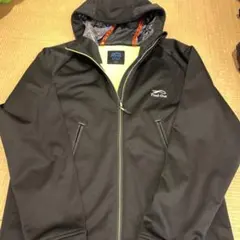 Find-Out ブラック フード付きジャケット L