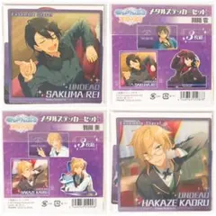 新品★あんスタ★UNDEAD【朔間零＆羽風薫】メタルステッカーセット★2点セット