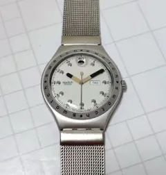 Swatch IRONY Aluminum腕時計 メッシュベルト