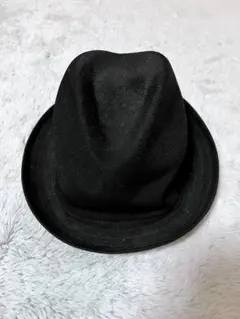 KANGOL ブラック フラットハット