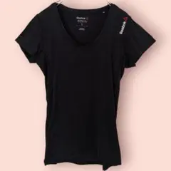 リーボック 半袖スポーツTシャツ L レディース 黒 アクティブチル 吸汗速乾