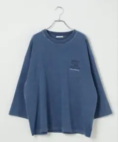 【美品】BAYFLOW インディゴ染め 七分袖Tシャツのサムネイル