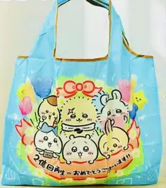 【新品】キャラクターエコバッグ 大容量 ちいかわ 2億回再生