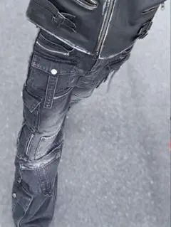 gimmick Cargo Pants カーゴパンツ Y2K goa lgb - メルカリ