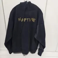 Naptime. パーカー ブラック Mサイズ