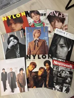 平野紫耀Number_i 雑誌9冊セットNYLONJAPAN他