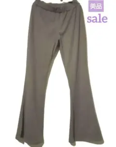 フレアパンツ Mサイズ サイドスリット