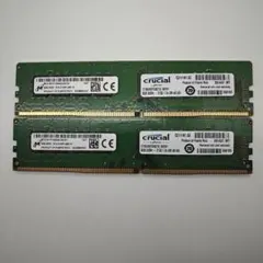 デスクトップPC用メモリ DDR4-2666 8GB×2枚（合計16GB） - メルカリ