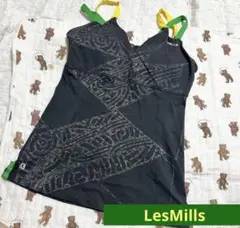 LesMills レズミルズ カップ付きタンクトップ ボディコンバット