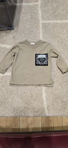 GERRY×branshes ベージュ 長袖Tシャツ