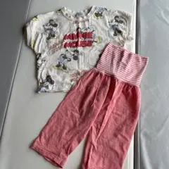 ミニー柄　半袖パジャマ