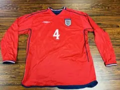 Umbro イングランド代表 長袖シャツ 2004 - メルカリ