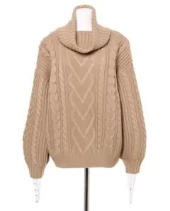 INGNI セーター ニット ケーブル編み タートルネック