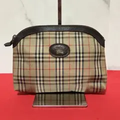 ✨美品✨ BURBERRY ノバチェック シャドーホース クラッチバッグ ポーチ