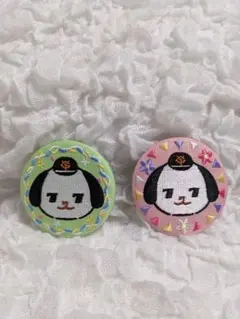 長野久義　刺繍缶バッジ　ジャイアンツファンフェスタ2024,2025　チョーグル