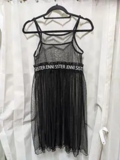 SISTER JENNI キャミソール ブラック チュール　150のサムネイル