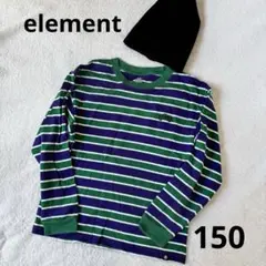 element エレメント　150 ボーダーカットソー　ロンT