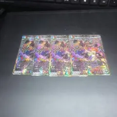 メルカリ便 切札勝太&カツキング-熱血の物語 銀トレジャー ver統一 4枚 切札勝太&カツキング -熱血の物語-(銀トレジャー) DSR TR1/TR9の