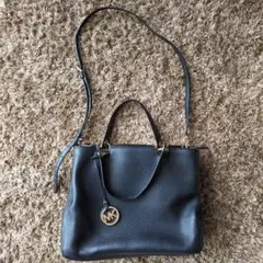 MICHAEL KORS 2WAY ハンドバッグ ショルダーバッグ ブラック