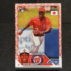 topps JETER DOWNS cherry 桜 パラレル 99枚限定