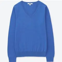 UNIQLO ユニクロ コットンカシミアVネックセーター