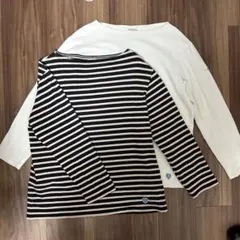 オーシバル コットンロード バスクシャツ 2枚セット サイズ5