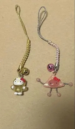 ハローキティストラップ　2個セット