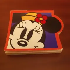 ミニー メモ帳 特別な形状