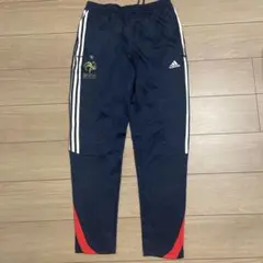 adidas トレーニングパンツ ネイビー/レッド フランス代表