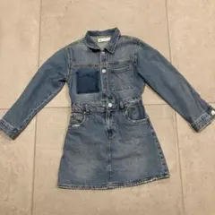 ZARAキッズ デニムワンピース136㎝