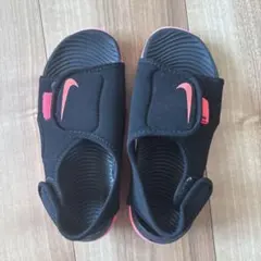 Nike ブラック ピンク サンダル　20センチ