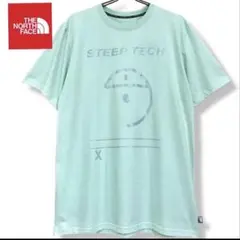 厚生地 新品 ノースフェイス STEEP TECK Tシャツ ミント 3XL