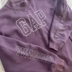 カーボナイズドフリース EST1969 ビッグロゴ オーバーサイズ モックネック