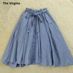 The Virgnia（ザ ヴァージニア）ベルト　ストライプロングフレアスカートのサムネイル