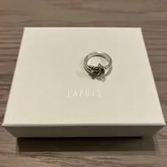 LAPUIS シルバー ツイストリング 箱付き 11号　ユナイテッドアローズ⭐︎
