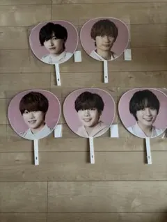 なにわ男子 First LOVE うちわ 道枝 藤原 大橋 長尾 大西