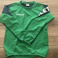 ATHLETA グリーン 長袖ピステ