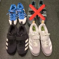 adidas リフティングシューズ ３足セット