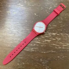 Swatch スウォッチ レッド 腕時計