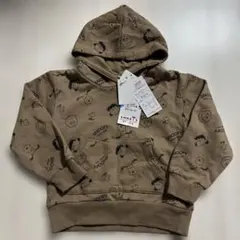 スヌーピー柄フード付きパーカー