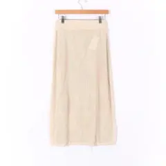 【新品・未使用】ショコラフィネローブ　レディース　メッシュニットスカート