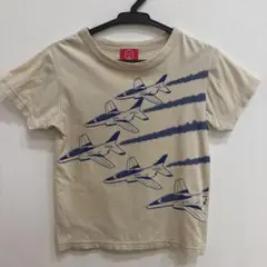 OJICO オジコ ブルーインパルス 飛行機 イルカ Tシャツ 8A 日本製のサムネイル