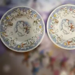 Royal Doulton スノーマンパーティタイム プレート お値引きセール中