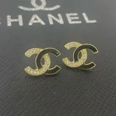 ccロゴ ゴールドピアス