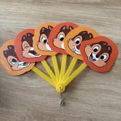 ディズニーストア シークレット扇子 チップとデール