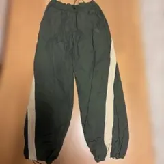 ナイロンパンツ カーゴパンツ ダークグリーン