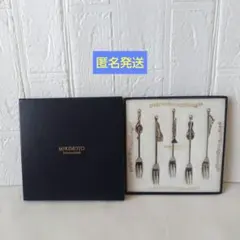 未使用品]MIKIMOTO 音楽楽器モチーフ カトラリー スプーン5本セット