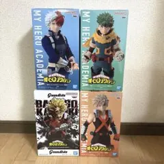ヒロアカ　プライズフィギュア4体 ヒロアカ 僕のヒーローアカデミア フィギュア 4体セット - メルカリ