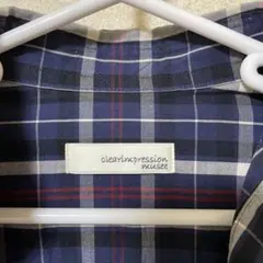クリアインプレッション　チェックシャツ